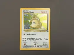 Kangaskhan Holo 5/64 – Jungle – Vintage WotC Pokemon Card – LP - Image 5