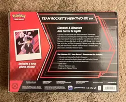 Pokemon TCG Team Rocket's Mewtwo Ex Box Sealed Destined Rivals Journey Together - Image 2