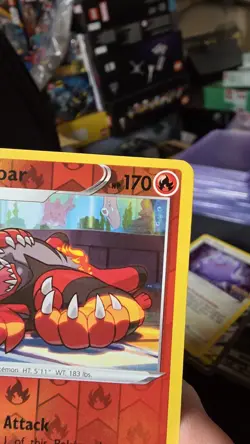 Pokemon Incineroar Silver Tempest Reverse Holo Card 032/195 Mint Condition - Image 3