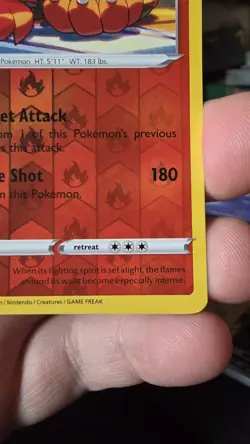 Pokemon Incineroar Silver Tempest Reverse Holo Card 032/195 Mint Condition - Image 4