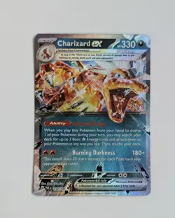 Charizard EX 054/091 - Scarlet & Violet Paldean Fates - Pokemon TCG - Image 1