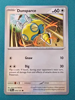 Dunsparce - 079/131 - Common - Prismatic Evolutions PRE - EN Pokemon Card - NM - Image 1