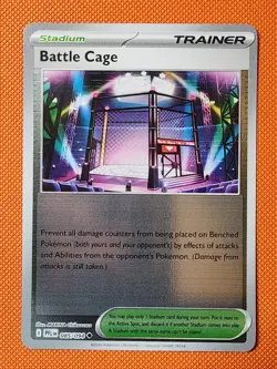 Battle Cage - 085/094 Reverse Holo - Phantasmal Flames PFL - EN Pokemon Card NM - Image 1