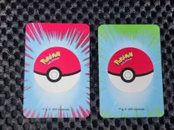 Lot of 2 Grimer And Muk Pokemon 1999 Mini Deck Poker Playing Cards 2.5x1.75in - Image 2