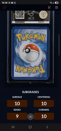 Mimikyu Celebrations Delta Species Promo SWSH136 Black Star Pokemon Card ACE 10 - Image 4