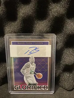 2021-22 Panini Recon Glorified Signatures Daniel Theis Gold Auto 1/10 Celtics - Image 1