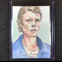 2024 Doctor Who Series 5-7 PRISONER ZERO Artist Sketch 1/1 CAROLYN EDWARDS - Image 1