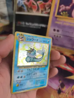 Pokemon Karte Card Aquana Vaporeon Jungle Dschungel Holo Wotc japanese Good - Image 5