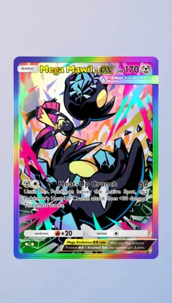 Pokemon TCG Pocket - Mega Mawile Ex - Rainbow 2⭐Card - English - Fast delivery - Image 1