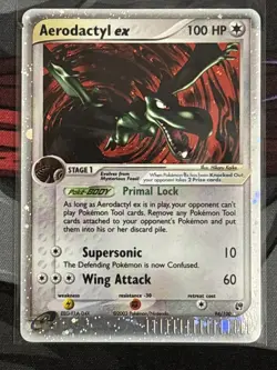 Aerodactyl EX - 94/100 - Ex Sandstorm Holo Rare Pokemon Card - LP - Image 1