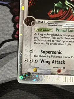 Aerodactyl EX - 94/100 - Ex Sandstorm Holo Rare Pokemon Card - LP - Image 4