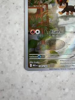 Pokemon TCG Litleo Illustration Rare Mega Evolution 139/132 - Image 2