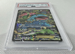 2016 POKEMON XY BLACK STAR PROMO XY123 FULL ART/VENUSAUR EX RED & BLUE PSA 8 - Image 4