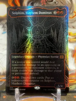 MTG | Solphim, Mayhem Dominus (✨🛢Oil Slick Raised Foil ✨) - Image 1