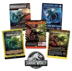 Secret Lair MTG x Jurassic World LIFE BREAKS FREE Rainbow Foil Edition Magic - Image 1