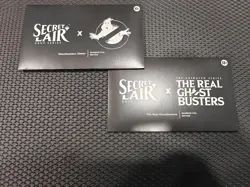 MTG Secret Lair Rainbow Foil: Ghostbusters Slimer & The Real Ghostbusters - NEW - Image 1