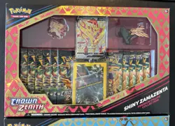 Pokemon Crown Zenith Shiny Zacian & Zamazenta Premium Figure Collection Boxes - Image 3