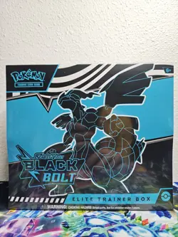 Pokemon Scarlet & Violet Black Bolt Elite Trainer Box English - Image 1
