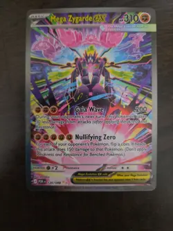 Pokemon Mega Zygarde ex 120/088 Special Illustration Rare Perfect Order NM - Image 1