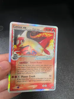 2006 EX - DRAGON FRONTIERS LATIAS Ex DELTA SPECIES RARE HOLO #95 - Image 1