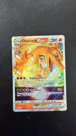 Pokemon Charizard VSTAR 019/159 Crown Zenith Holo - Image 1