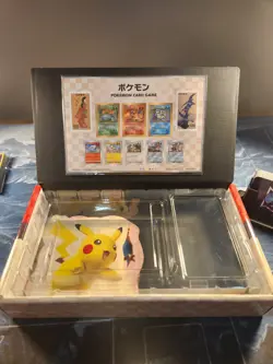 Japan Post Stamp Box EMPTY + Stamps Pokemon Japanese - Image 1