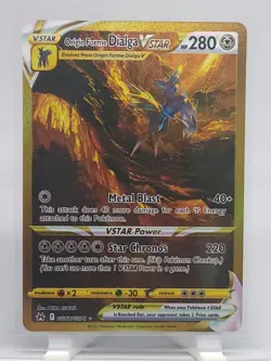 Pokemon Crown Zenith Origin Forme Dialga Vstar Secret GG68/GG70 Holo grade ready - Image 1