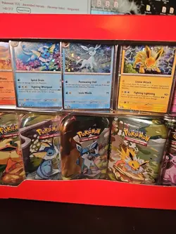 New & Sealed Pokemon TCG Prismatic Evolutions Costco Mini Tins 8 Pack - Image 3