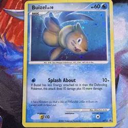 2007 Vintage Pokemon Diamond & Pearl Promo Buizel #13 💫 Swirl - Image 1
