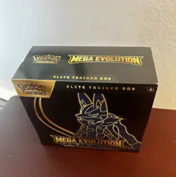 Pokemon TCG Mega Evolution Lucario ETB Factory Sealed - Brand New Fast Shipping! - Image 2