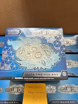 Pokemon TCG - Scarlet & Violet - Stellar Crown - Elite Trainer Box - Image 1