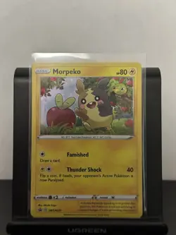 Pokemon Morpeko SWSH031 Black Star Promos Cosmos Holo NM - Image 1