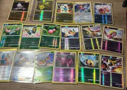 Pokemon TCG Card Collection Lot of 50. Mix Lot only Holos and reverse Holos - Image 1
