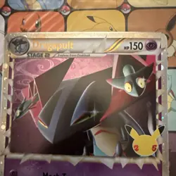 Dragapult Rare Holo JUMBO Black Star Promo Celebrations Pokemon Card SWSH132 - Image 3