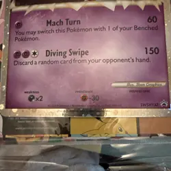 Dragapult Rare Holo JUMBO Black Star Promo Celebrations Pokemon Card SWSH132 - Image 4