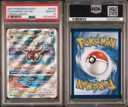 PSA 10 GEM MINT Darkrai VSTAR GG50/GG70 Crown Zenith Galarian Gallery Pokemon - Image 2