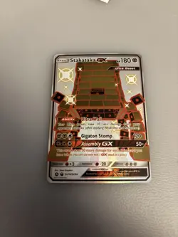 Pokemon TCG Stakataka GX Full Art Ultra Rare Holo Card SV74/SV94 - Image 1