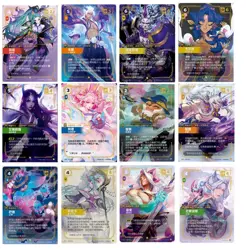 LOL Riftbound Chinese Card 2025 Spiritforged 12 Pcs SFD·223-239/221 Alt Art NM - Image 1