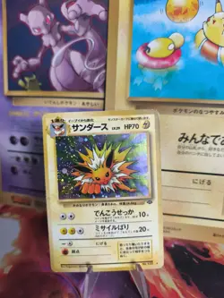 Pokemon Karte Card Blitza Jolteon Jungle Dschungel 1997 Holo Wotc japanese VG - Image 1