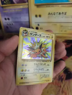 Pokemon Karte Card Blitza Jolteon Jungle Dschungel 1997 Holo Wotc japanese VG - Image 3