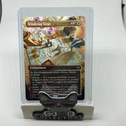 Windcrag Siege (Borderless) #392 (NM) Tarkir Dragonstorm TDM Magic MTG - Image 1