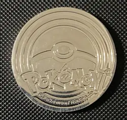 Pokemon Center ETB Pokemon Go Mewtwo Metal Coin - Image 2