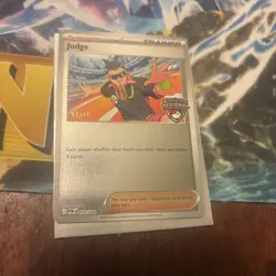 Pokemon Card STAFF Judge 076/088 Regional Promo Perfect Order Holo POR Foil 2026 - Image 1