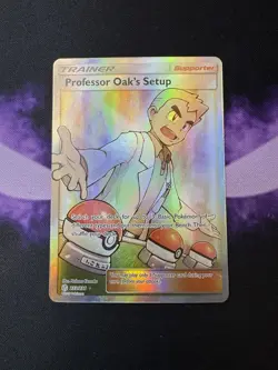 2019 Pokemon SM Cosmic Eclipse Professor Oak's Setup #233/236 - Image 1