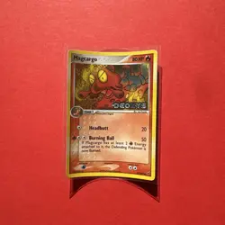 Pokemon TCG Magcargo ex Deoxys 37/107 Reverse Holo Stamped 2005 - Image 1