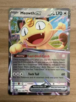 Pokemon TCG Meowth EX 062/088 Perfect order - Image 1