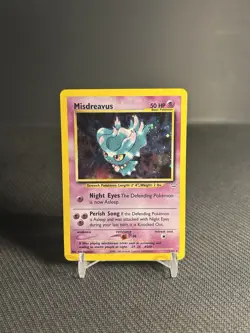 Pokemon TCG Misdreavus 11/64 Neo Revelation Holo Rare MP - Image 1