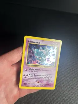 Pokemon TCG Misdreavus 11/64 Neo Revelation Holo Rare MP - Image 5