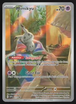 Mimikyu 075 Holo Promo Scarlet & Violet Promo Pokemon Near Mint - Image 1