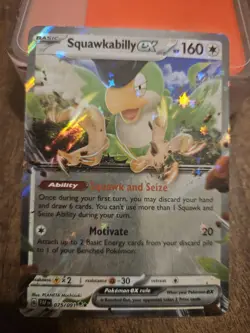 Pokemon Squawkabilly ex 169/193 Double Rare Paldea Evolved - Image 1